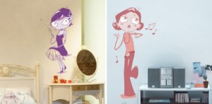 İlginç Desenlerle Bezenmiş Çocuk Odası Duvar Kağıtları