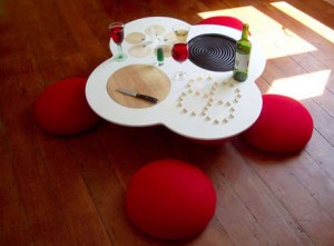 Japon Tarzı Yemek Odası Takımları